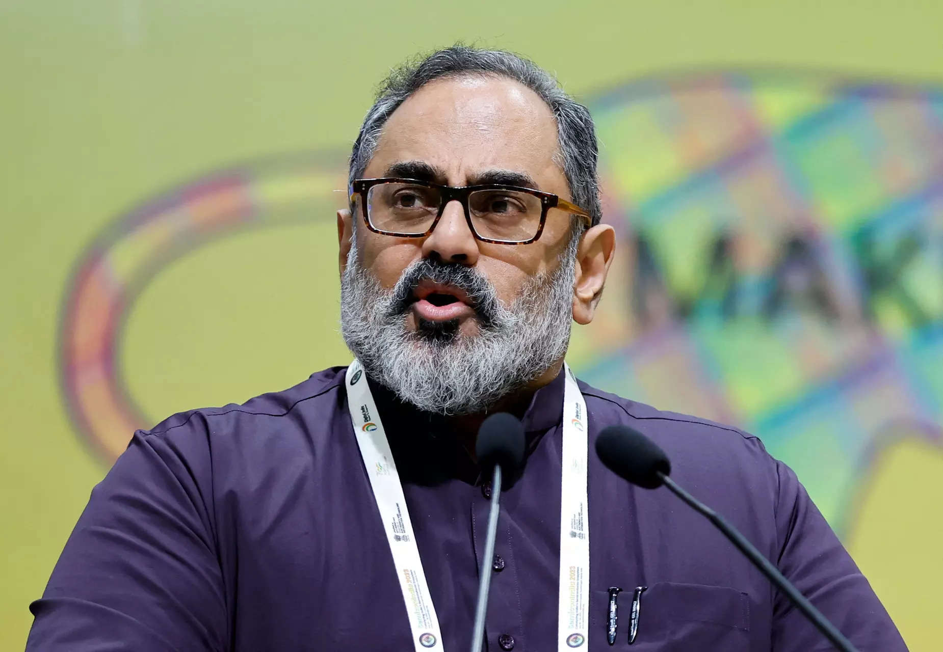 minister of state for electronics and information technology Rajeev Chandrasekhar